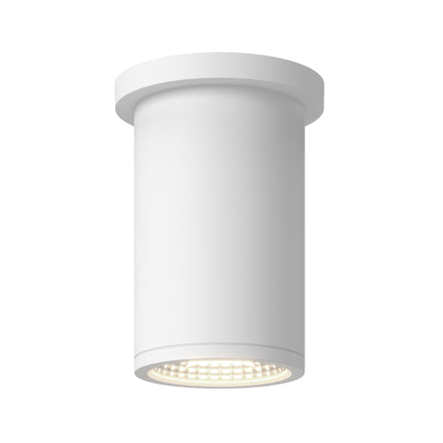 Kuzco Lighting EC264106-WH Nordic 6-in (3-in Dia.) Exterior Ceiling Light - CCT: 3000K -  Finish: White