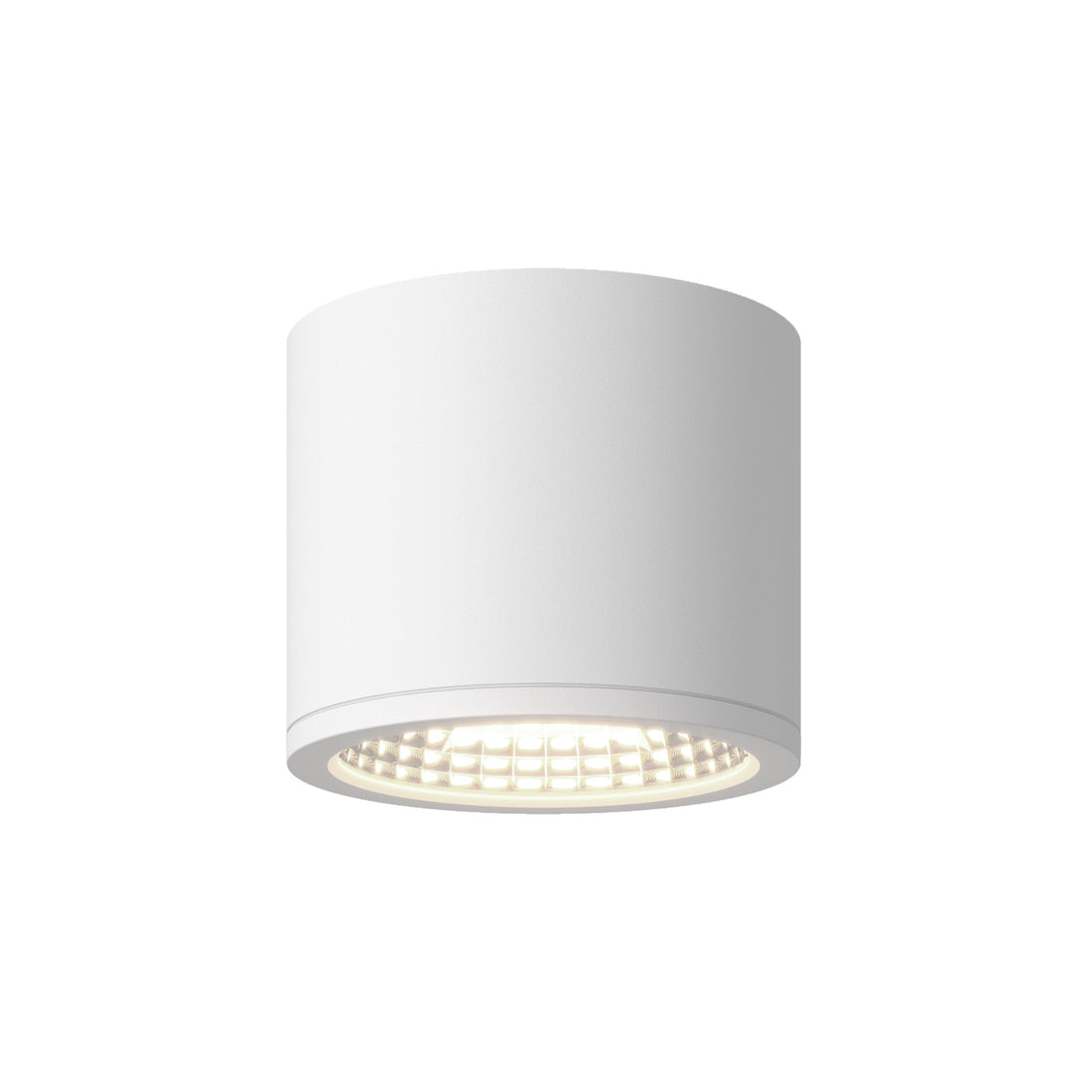 Kuzco Lighting EC265104-WH Nordic 4-in (5-in Dia.) Exterior Ceiling Light - CCT: 3000K -  Finish: White