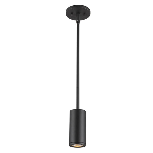 Kuzco Lighting EP262106-BK Nordic 5-in (2-in Dia.) Exterior Pendant Ceiling Light - CCT: 3000K -  Finish: Black