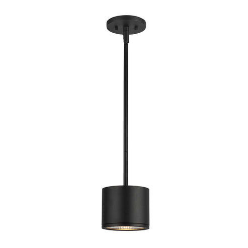 Kuzco Lighting EP265104-BK Nordic 4-in (5-in Dia.) Exterior Pendant Ceiling Light - CCT: 3000K -  Finish: Black