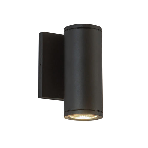 Kuzco Lighting EW262106-BK Nordic 6-in (2-in Dia.) Exterior Wall  Light CCT: 3000K -  Finish: Black