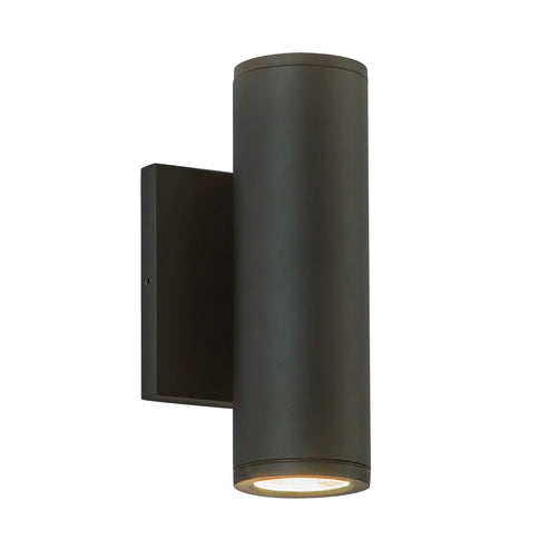 Kuzco Lighting EW262208-BK Nordic 8-in (2-in Dia.) Exterior Wall  Light CCT: 3000K -  Finish: Black