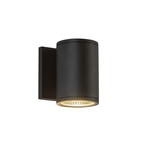Kuzco Lighting EW264105-BK Nordic 5-in (3-in Dia.) Exterior Wall  Light CCT: 3000K -  Finish: Black