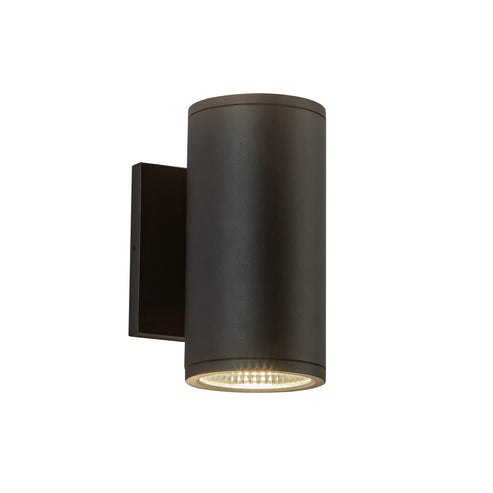 Kuzco Lighting EW264207-BK Nordic 7-in (3-in Dia.) Exterior Wall  Light CCT: 3000K -  Finish: Black