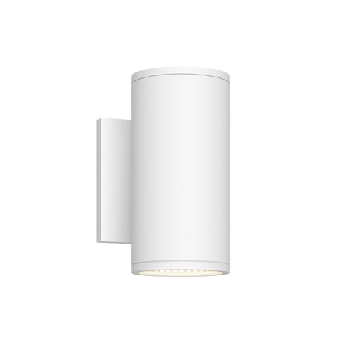 Kuzco Lighting EW264207-WH Nordic 7-in (3-in Dia.) Exterior Wall  Light CCT: 3000K -  Finish: White