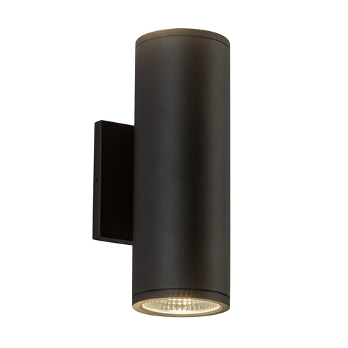 Kuzco Lighting EW264210-BK Nordic 10-in (3-in Dia.) Exterior Wall  Light CCT: 3000K -  Finish: Black
