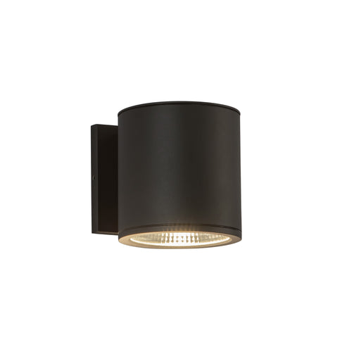 Kuzco Lighting EW265105-BK Nordic 5-in (5-in Dia.) Exterior Wall  Light CCT: 3000K -  Finish: Black