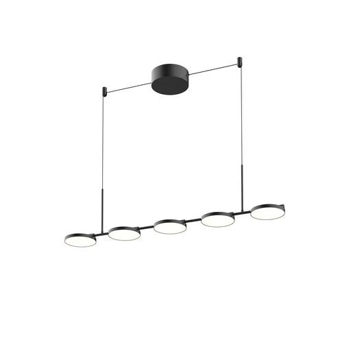 Kuzco Lighting LP72237-BK-UNV Novel LED 37 inch Linear Pendant Ceiling Light Black Finish