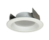 Nora Lighting NOXAC-432TWWW 4" AC Onyx LED Retrofit Baffle with Selectable CCT, Lumens 900 lm / Wattage 11.5W, White Finish