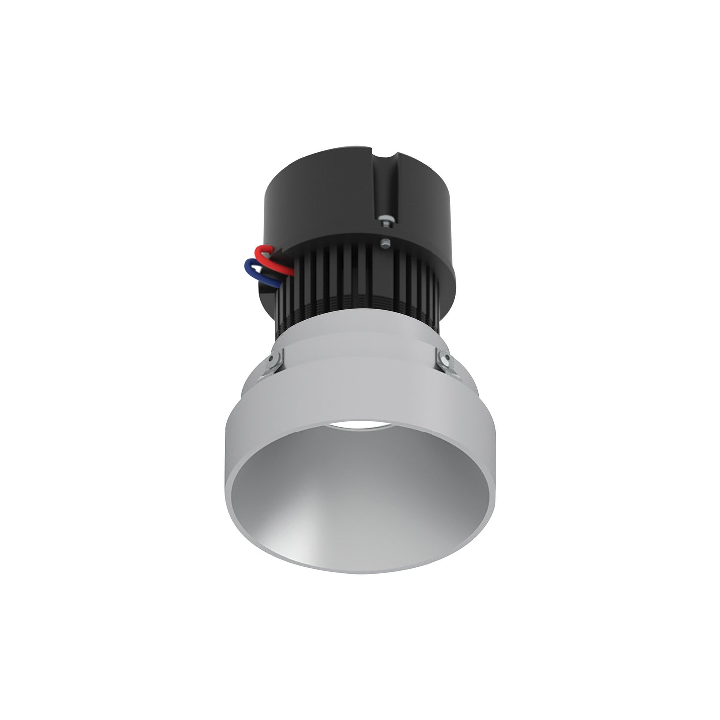 Nora Lighting NPR-4RTLNDCCDXHZ 4" Pearl 120V LED Round Trimless Retrofit Downlight - CCT: Comfort Dim (3000K-2000K) - Finish: Haze