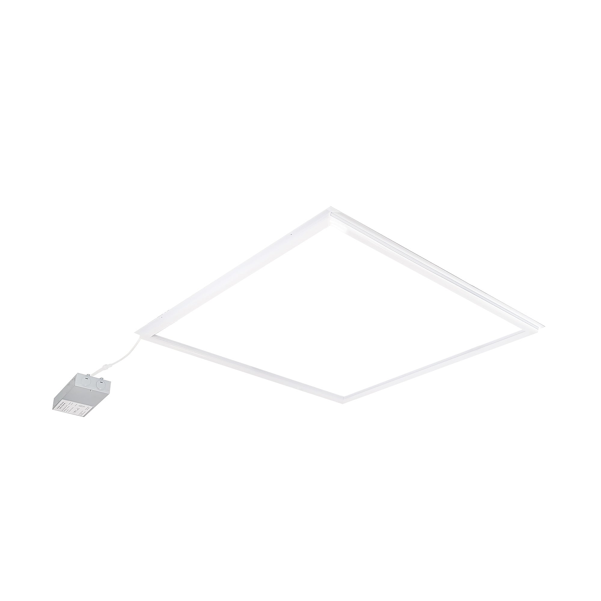 Nora Lighting NPTPSW-E22/345W LED Frame Light with Selectable Lumens & Selectable CCT - Wattage (30W to 40W) - 3500K / 4000K / 5000K Color Temp - White