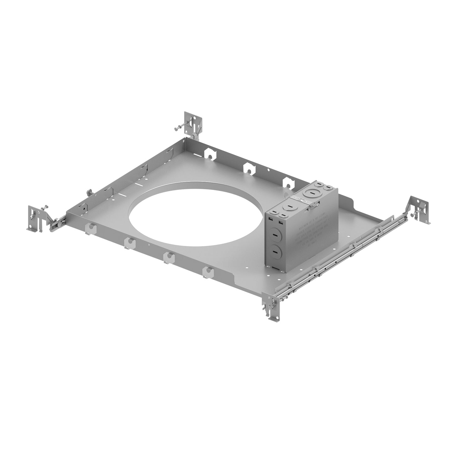 Nora Lighting NQZ2-8S-F New Construction Frame-in with Junction Box and Collar for NQZ2-86TWTW