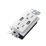 Buster + Punch NSC-14387 Duplex Outlet Module W/ 2 USB Charger