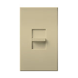 Lutron NT-1000-IV Nova T Slide-to-Off Dimmer, Single Pole, 1000W Incandescent/Halogen, Ivory Finish