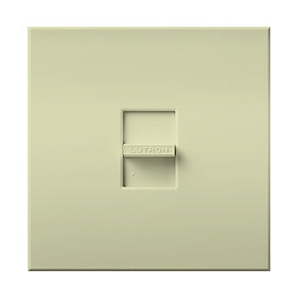 Lutron NT-1500-AL Nova T Slide-to-Off Large Control Dimmer, Single Pole, 1500W Incandescent/Halogen, Almond Finish
