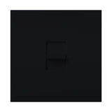 Lutron NT-1500-BL Nova T Slide-to-Off Large Control Dimmer, Single Pole, 1500W Incandescent/Halogen, Black Finish