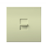 Lutron NT-2000-AL Nova T Single-pole Slide-to-off Dimmer - 2000W Max - Almond Finish