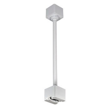 Nora Lighting NT-323W/L 24" Track Head Extension Rod for L-Style Track - Finish: White