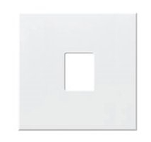 Lutron NT-L-NFB-BB Nova T Wall Plate Kit, 1-Gang, Fits 1 Large Nova T/Nova Control, No Fins Broken, Metal Finish, Bright Brass