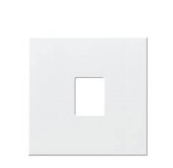 Lutron NT-L-NFB-SC Nova T Wall Plate Kit, 1-Gang, Fits 1 Large Nova T/Nova Control, No Fins Broken, Metal Finish, Satin Chrome
