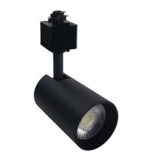 Nora Lighting NTE-864L927NB Max Mini LED Track Head Ceiling Light, Narrow Flood, Lumens 1000lm, Color Temperature 2700K, Black Finish