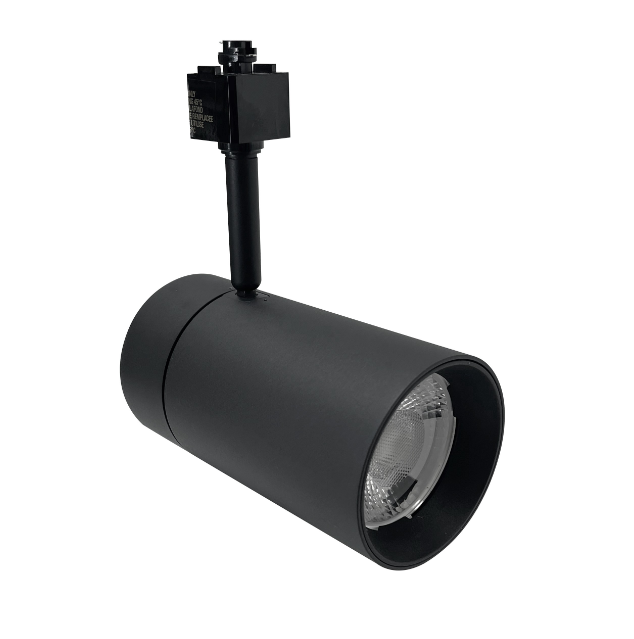 Nora Lighting NTE-866L927SB/L Max XL L-Style LED Track Head Ceiling Light, Spot Optic, Lumens 3650Lm, Color Temperature 2700K, Black Finish