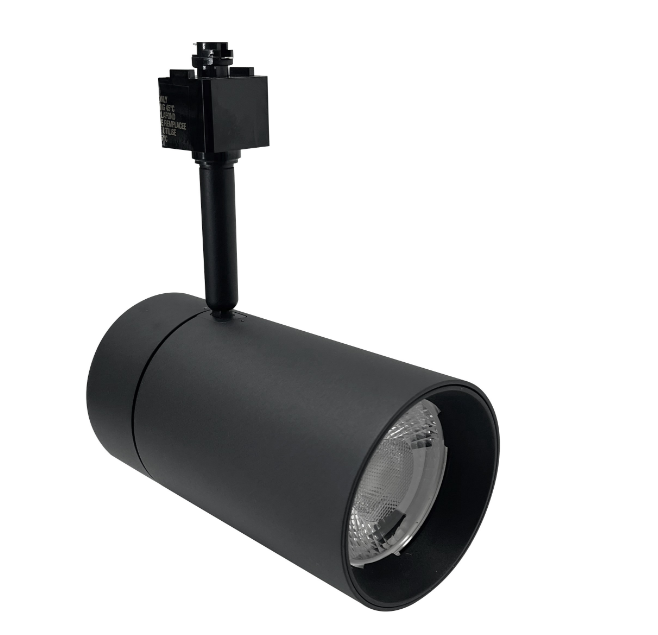 Nora Lighting NTE-866L940SB/L Max XL L-Style LED Track Head Ceiling Light, Spot Optic, Lumens 3650Lm, Color Temperature 4000K, Black Finish