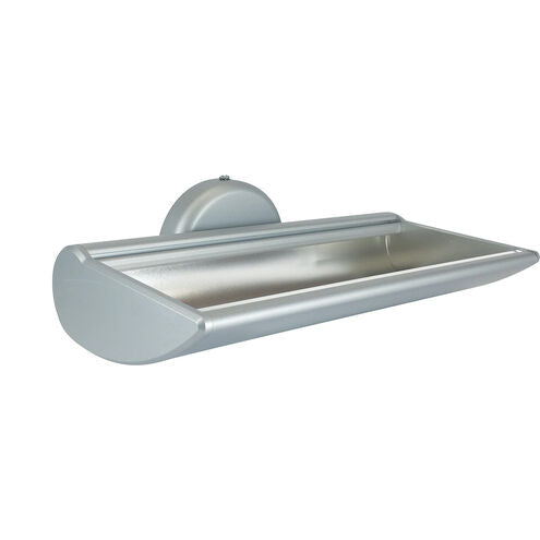 NORA Lighting NTEC-88031540S 8" Dipper Canopy Mount LED Track Head, Lumens 1000lm, Wattage 15W, Color Temperature 4000K, 90+ CRI, Silver Finish