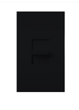 Lutron NTELV-300-BL Nova T Electronic Low-voltage Slide-to-off Dimmer - 300w Max - Black Finish