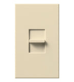 Lutron NTELV-600-BE Nova T Slide to Off Dimmer W/Single Pole, 600W Electronic Low Voltage, Beige Finish