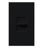 Lutron NTELV-600-BL Nova T Slide to Off Dimmer W/Single Pole, 600W Electronic Low Voltage, Black Finish