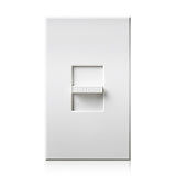 Lutron NTELV-600-WH Nova T Slide to Off Dimmer W/Single Pole, 600W Electronic Low Voltage, White Finish