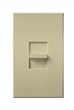 Lutron NTF-10-277-IV Nova T Single-pole Slide-to-off Dimmer - 8A - 277V - lvory Finish