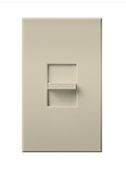 Lutron NTF-10-277-LA Nova T Single-pole Slide-to-off Dimmer - 8A - 277V - Light Almond Finish