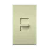 Lutron NTF-10-AL Nova T Slide-to-Off Dimmer, Single Pole, 120V, 16A 3-Wire LED Driver/Fluorescent Ballast, Almond Finish