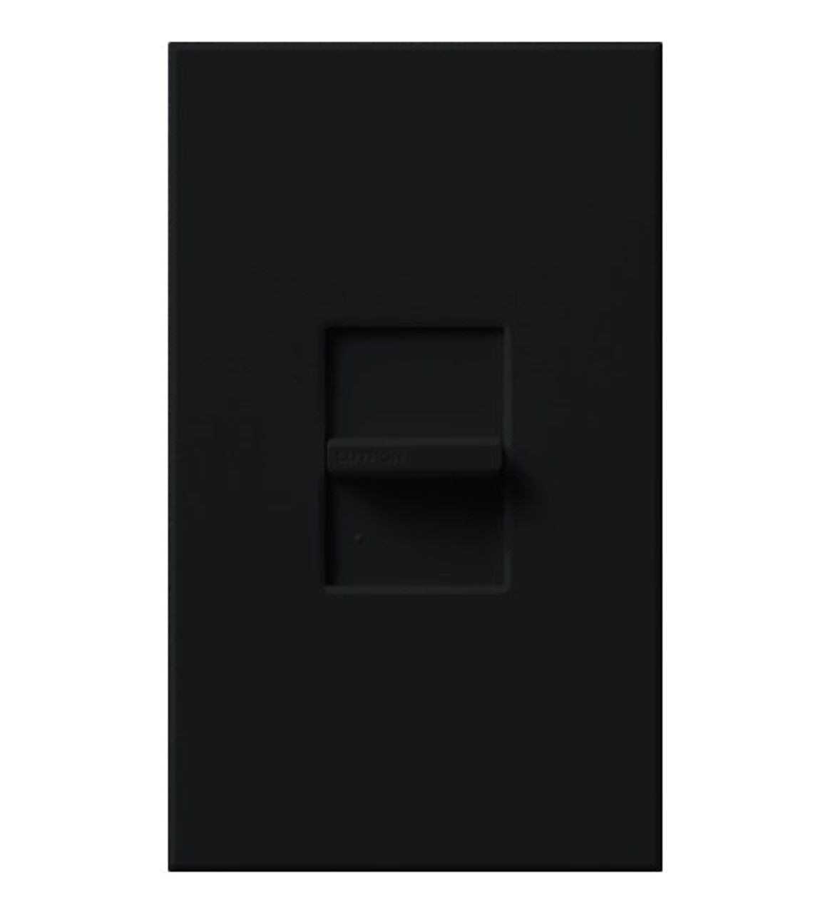Lutron NTFS-6E-BL Nova T Slide-to-off Variable Fan Speed Control - Single-pole - 6A - Black Finish