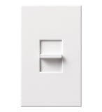 Lutron NTFS-6E-WH Nova T Slide-to-off Variable Fan Speed Control - Single-pole - 6A - White Finish