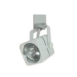 Nora Lighting NTH-682W 1 Light MR16 Mini Cube Track Head-7 Inches Tall and 2.25 Inches Wide, White Finish