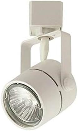 Nora Lighting NTH-683W/J W/O XFM W/J Track Adapter Track Light, Gu10 Socket, White Finish