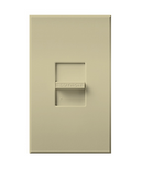 Lutron NTLV-1000-277-IV Nova T Magnetic Low-voltage Single-pole Slide-to-off Dimmer - 600VA - 277V - lvory Finish