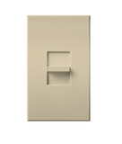 Lutron NTLV-600-BE Nova T Slide-to-Off Dimmer, Single Pole, 120V, 600VA (450W) Magnetic Low Voltage, Beige Finish