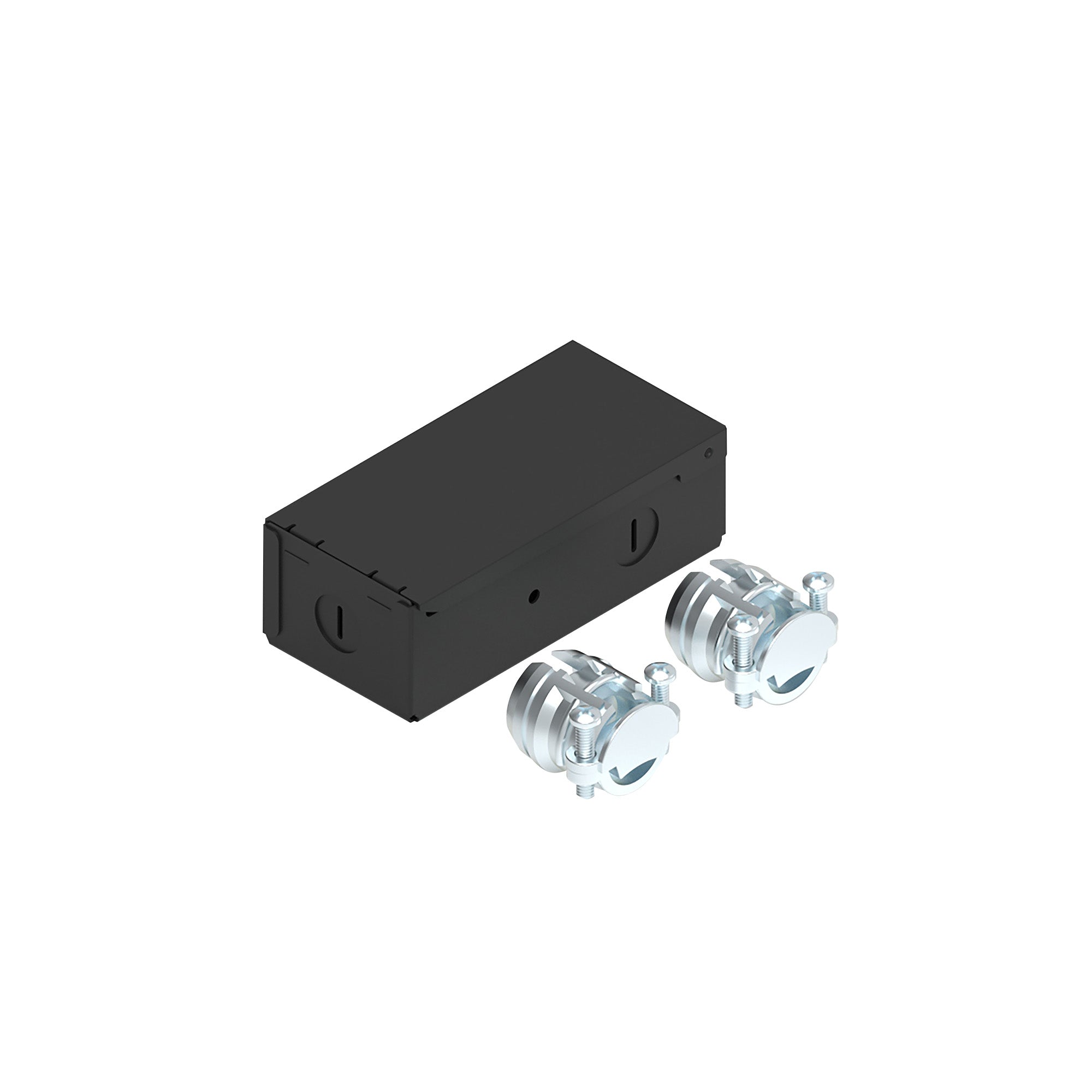 Nora Lighting NUA-902B Black Under Cabinet Junction Box - Finish: Black