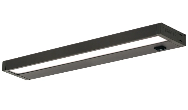 Nora Lighting NUD-8822/27BZ 22" LEDUR Under Cabinet with Dedicated CCT (2700K), Lumens 360lm/ft, Wattage 12W, Bronze Finish