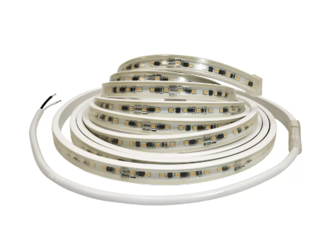 NORA Lighting NUTP13-W96-8-12-930/HW Custom Cut 96-ft, 8-in 120V Continuous LED Tape Light, 330lm / 3.6W per foot, 3000K, w/ Mounting Clips and 8' Hardwired Power Cord