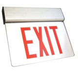 Orbit NYESSE-B-2-AC Led Ny Surface Edge-lit Exit Sign Black Tr 2f Ac Only