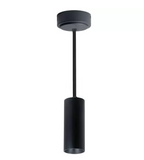 Nora Lighting NYLM-2ST30XBBLE4A/84 2" iLENE 84" Stem Mount Mini Cylinder, 1000lm, 15W, 3000K, Black, 120V Triac/ELV/0-10V & 277V 0-10V Dimming