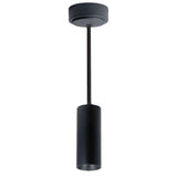 NORA Lighting NYLM-2STCDXBBLE3A/60 2" iLENE Stem-Mounted LED Mini Cylinder - 15 Watt - Comfort Dim - 120 Volt -  Triac/ELV, 60-Inch Stem - Black Finish