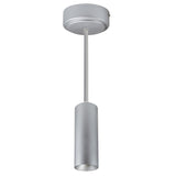 NORA Lighting NYLM-2STCDXSSLE3A/24 2" iLENE Stem-Mounted LED Mini Cylinder - 15 Watt - Comfort Dim - 120 Volt - Triac/ELV, 24-Inch Stem - Silver Finish