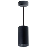 NORA Lighting NYLM-3ST40XBBLE4/72 3" iLENE Stem Mounted LED Mini Cylinder - 30 Watt - Color Temp. 4000K - 120-277 Volt - Triac/ELV/0-10V, 72-Inch Stem - Black Finish