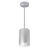 NORA Lighting NYLM-5STCDXSSLE4/36 5" iLENE Stem Mounted LED Mini Cylinder - 40 Watt - Comfort Dim (3100K to 2000K) - 120-277 Volt - Triac/ELV/0-10V, 36-Inch Stem - Silver Finish